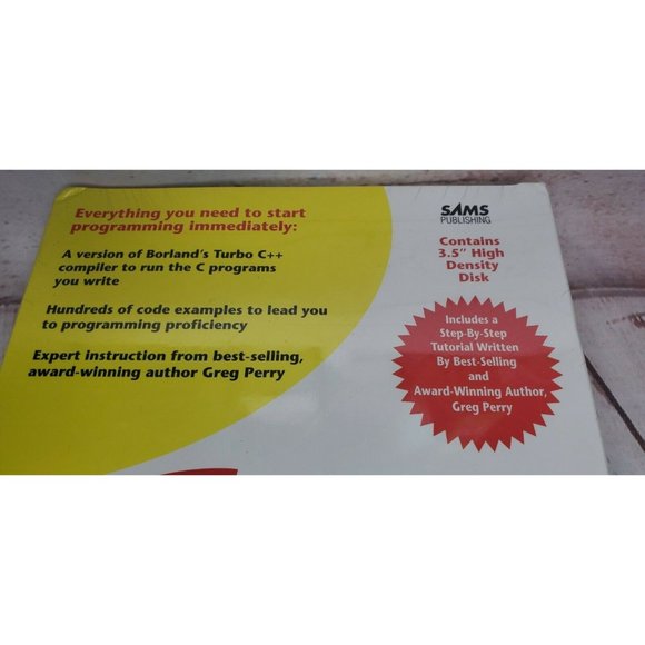 Vintage Sams Publishing C Programming Starter Kit by Greg Perry - Picture 11 of 11